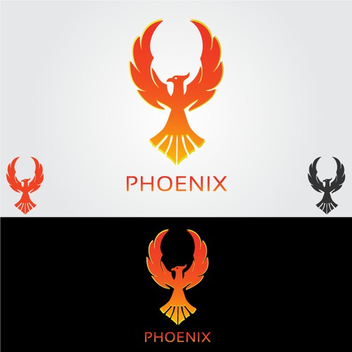 Phoenix logo needed for DoTA 2 professional gaming tournament / broadcast studio 