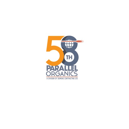 58th Parallel Organics logo