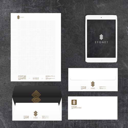 Sygnet inc Stationery design