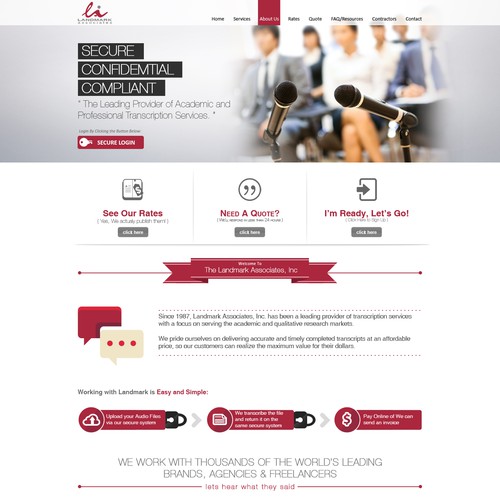 Homepage Redesign