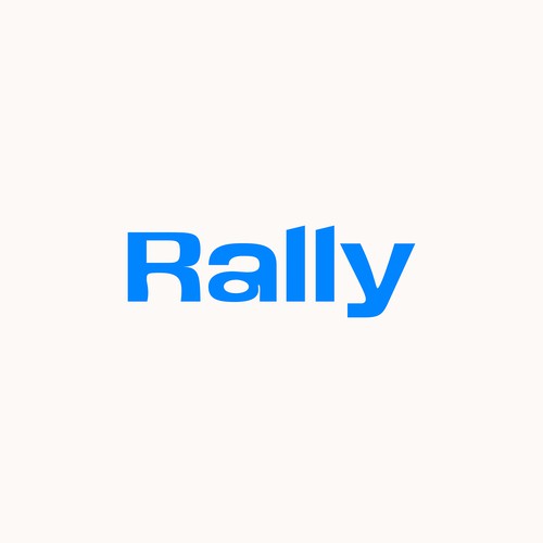 Bold and Funky Logo for a clothing brand Rally