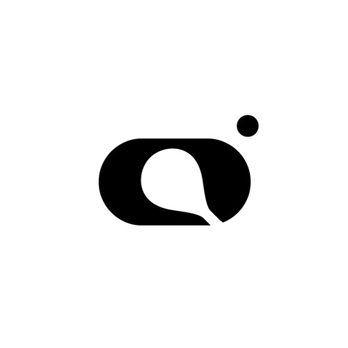 A minimalist wordmark logo concept with an icon for a sport brand