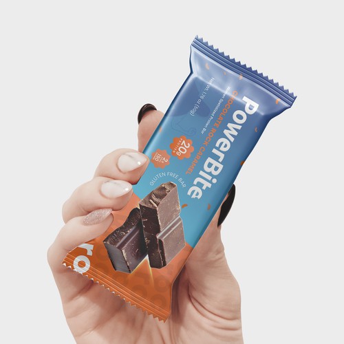 Chocolate bar packaging design