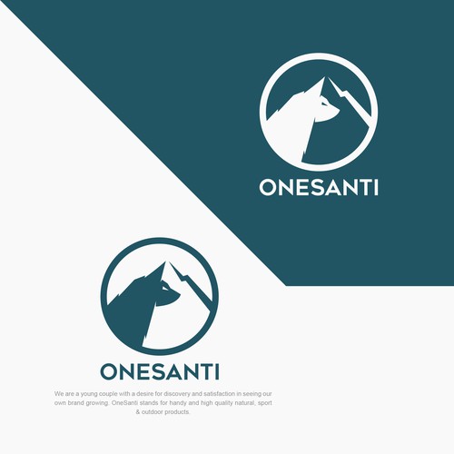 Strong Logo concept for outdoor activities