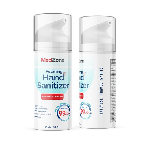 Label Design for Hand Sanitizer