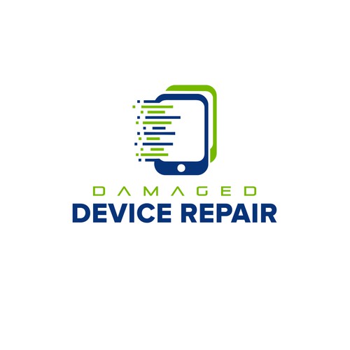 Damaged Device Repair logo design