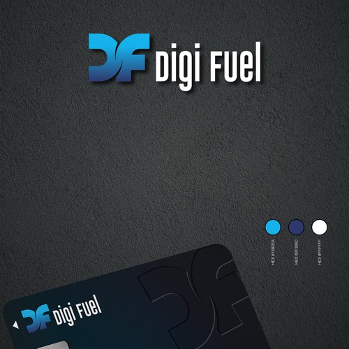 digi fuel logo concept