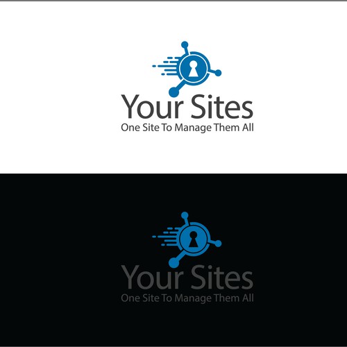 Eye-catching logo for content management system base company