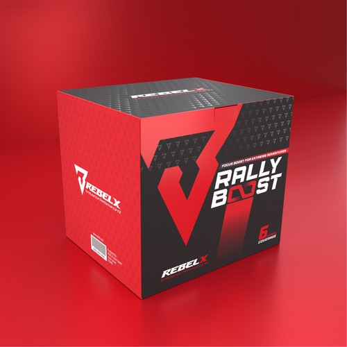 Bold, Packaging Design for RALLY BOOST