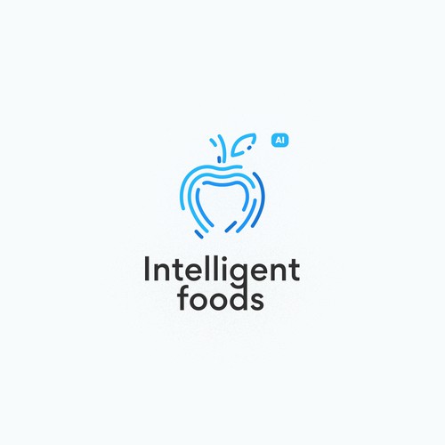Intelligent food logo design