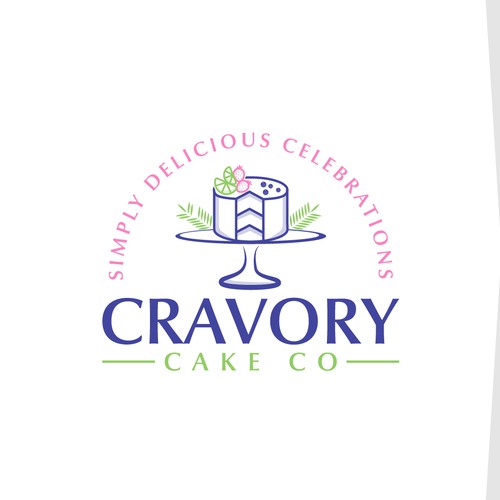 Cravory Cake Co logo