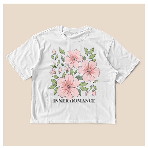 T-shirt Design Concept Floral 