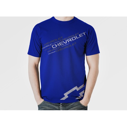 Create a simple, stylish CHEVROLET MENS TSHIRT design