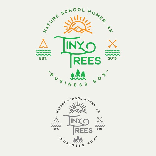 Logo concept for kids school