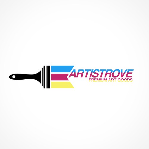 Logo for an Art Shop