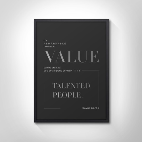 Executive Quote Art