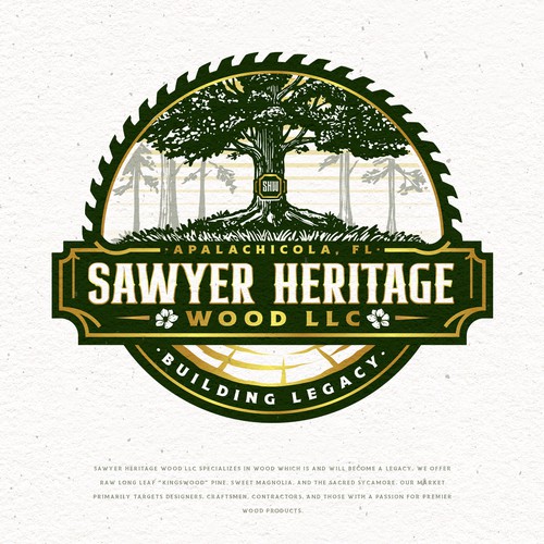 Sawyer Heritage Wood LLC Logo