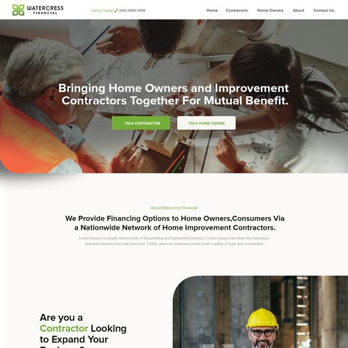 Design concept for contractors