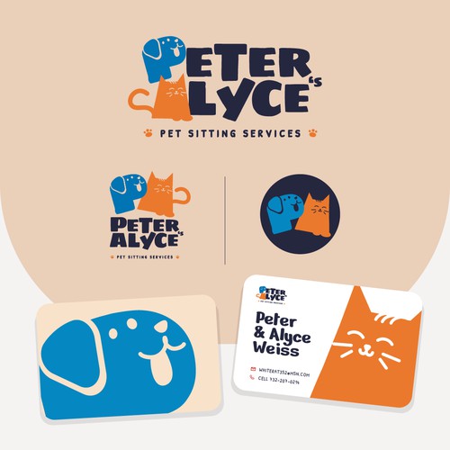 Concept Logo for Pet Sitting Services