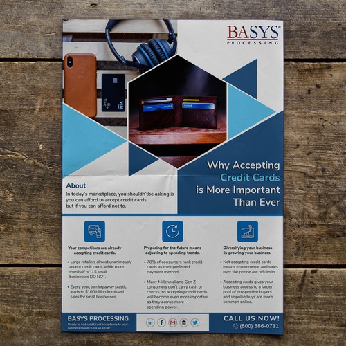 BASYS Processing Business Flyer.