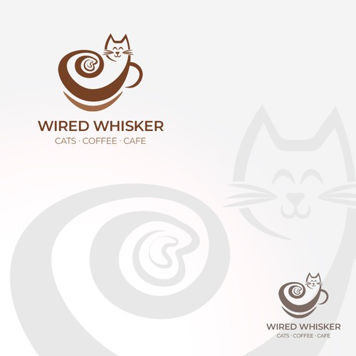 Creative Logo For Wired Whisker