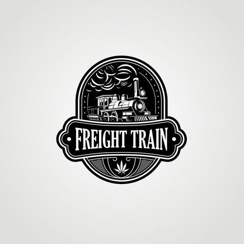 freight train cannabis logo
