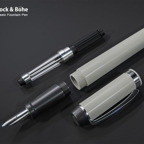 3D Classic Fountain Pen