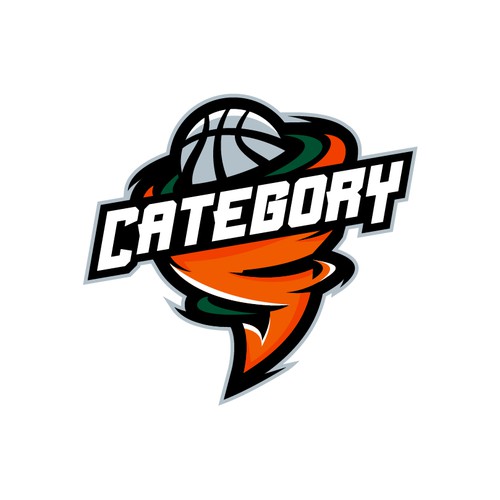 Basketball Team Logo for Category 5