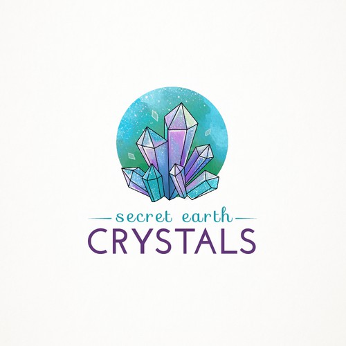 Artsy Logo For a Crystal Shop