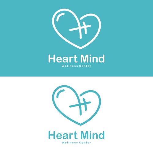 Heart Mind Wallness Center Logo Concept
