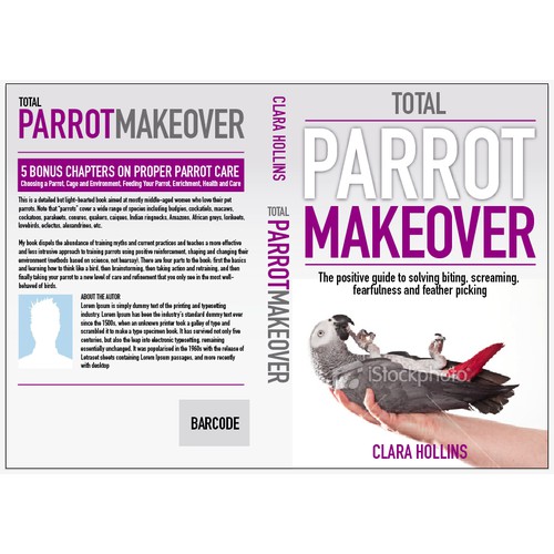Create the next book cover for Essential Parrot