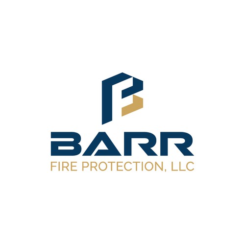 Modern & Bold Logo for Barr Fire Protection, LLC
