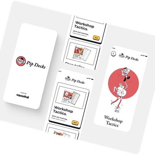 Pip Decks - App Design