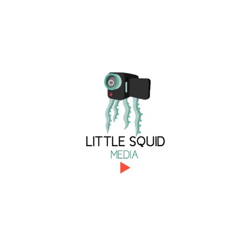 Little Squid Media Identity Design