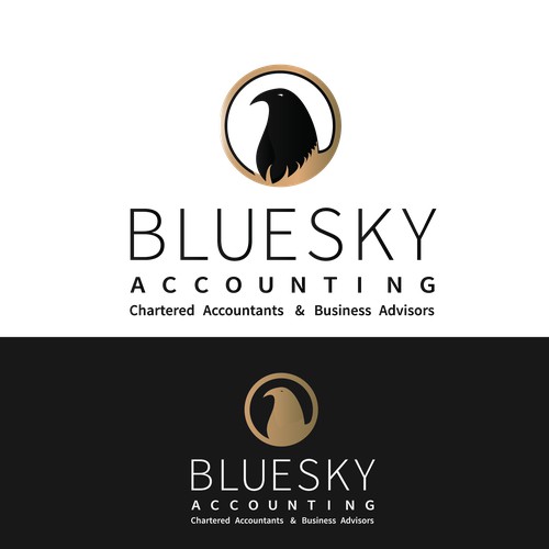 Create a modern, edgy yet serious logo for a growing Accounting firm