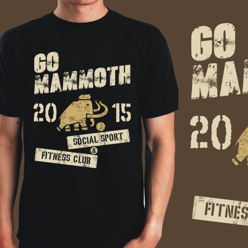 GO Mammoth needs a FRESH NEW CLUB T-SHIRT!!