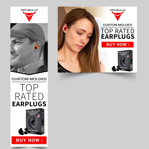 Create Cool & Compelling Web Ads for Custom Molded Earplugs