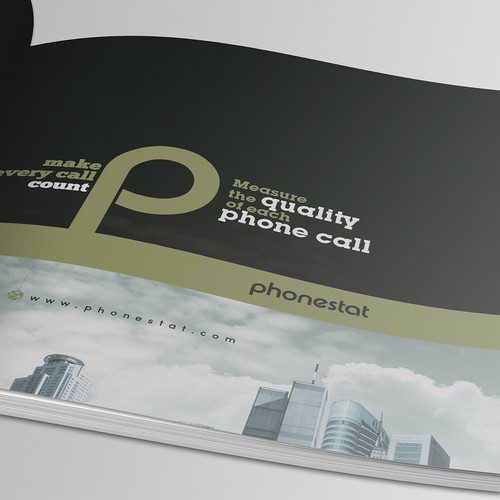 Create an inspiring brochure for our customer experience management app