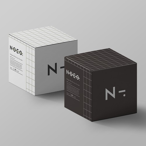 Concept for a package for the NOEO brand 