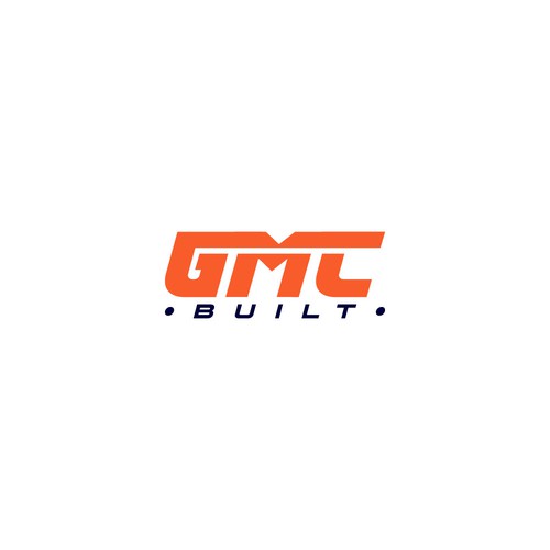 Bold & Strong Logo For GMC BUILT