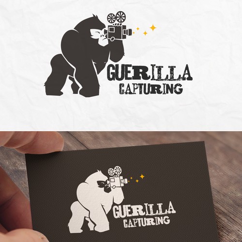 Create an invigorating logo for Guerilla Capturing