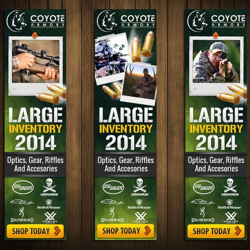 Banner Add for Coyote Armory