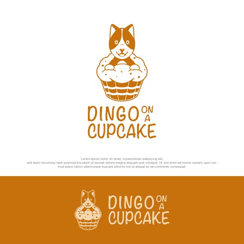 DINGO ON A CUPCAKE