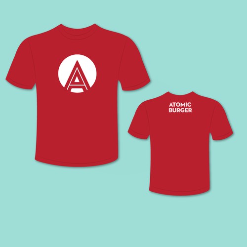 T-Shirt Design / Atomic Burger 