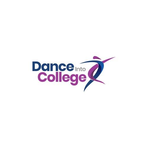 dance into college logo design