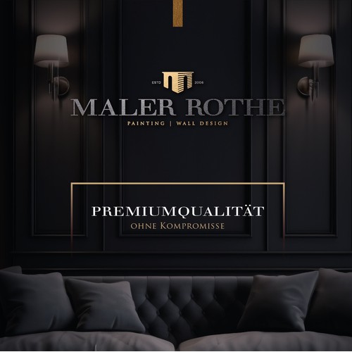 Luxury Print Ad for wall design company