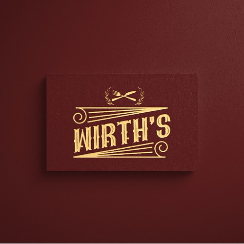 WIRTH'S Logo Design 