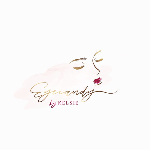 Elegant logo for beauty business - Eyecandy by Kelsie