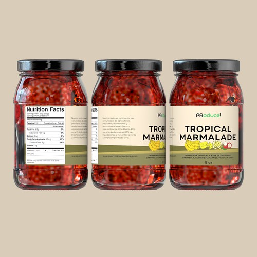 Marmalade Label Design