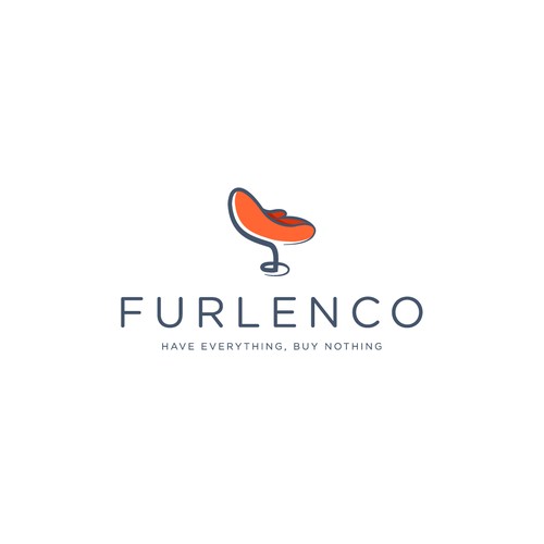 Logo proposal for a furniture rental company.